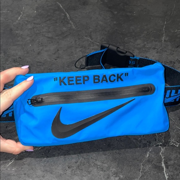 nike belt bag blue